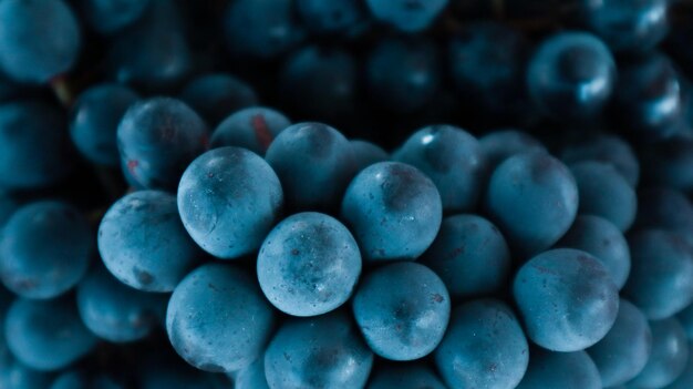 Foto eine gruppe von blauen trauben hintergrund