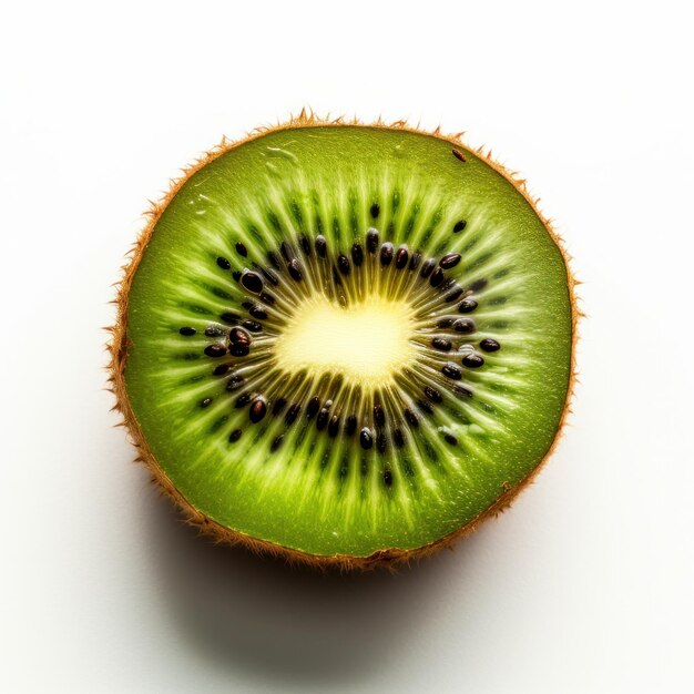 Eine halbierte Kiwi