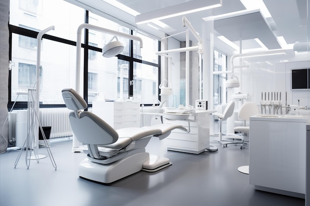 Eine hochmoderne Zahnklinik, die fortschrittliche zahnmedizinische Behandlungen und Dienstleistungen für moderne Patienten anbietet