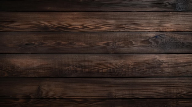 Eine Holzwand aus dunkelbraunem Holz mit einem weißen Schild mit der Aufschrift „Holz“