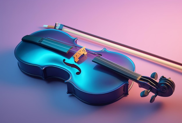 Eine Illustration der Violine