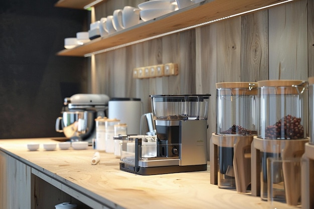 eine Kaffeemaschine mit einem Schild, auf dem steht: Kaffee