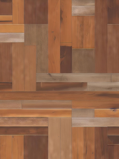 Eine Kollektion verschiedener Holzböden in verschiedenen Farben.