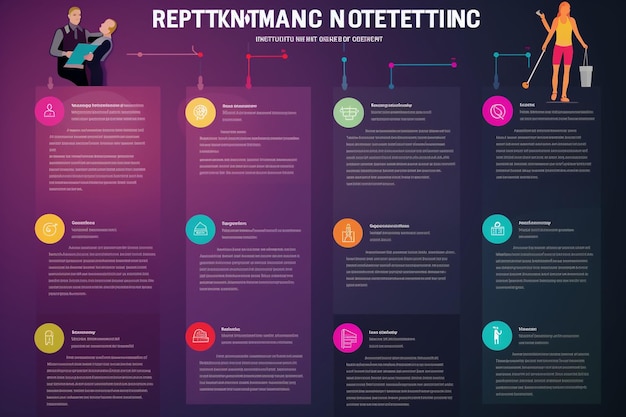 Eine lebendige Infografik, die die Vorteile von Generative ai darstellt