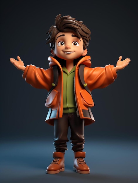 eine Lego-Figur eines Jungen mit einer Jacke, auf der steht: "Er ist ein bisschen verrückt"