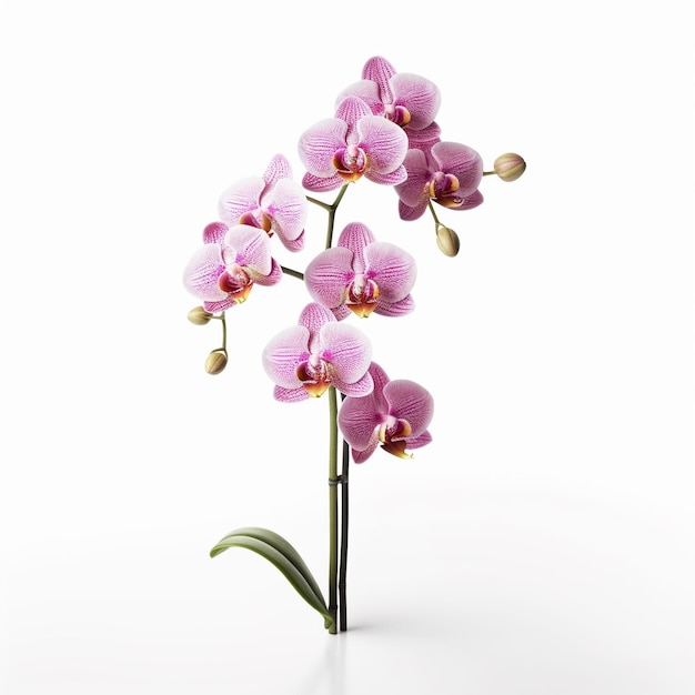 eine lila Orchidee mit dem Wort Orchidee darauf