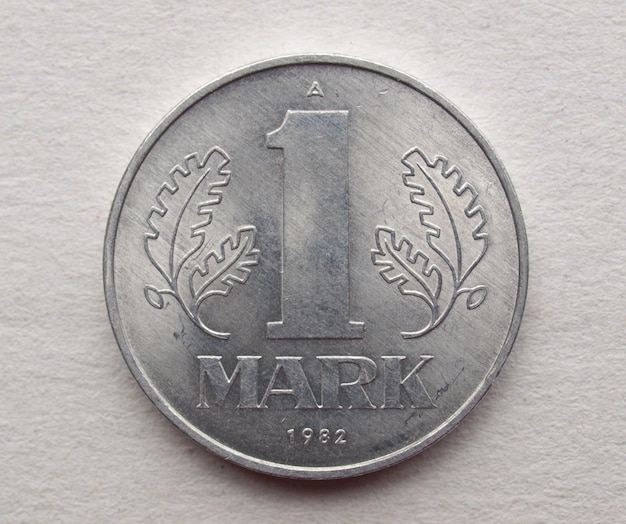 Eine Mark Münze