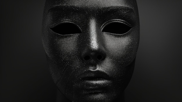 Eine Maske, die die Verkleidung oder das Alter Ego symbolisiert