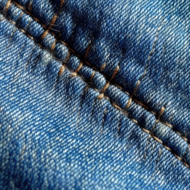 eine Nahaufnahme einer Blue Jeans