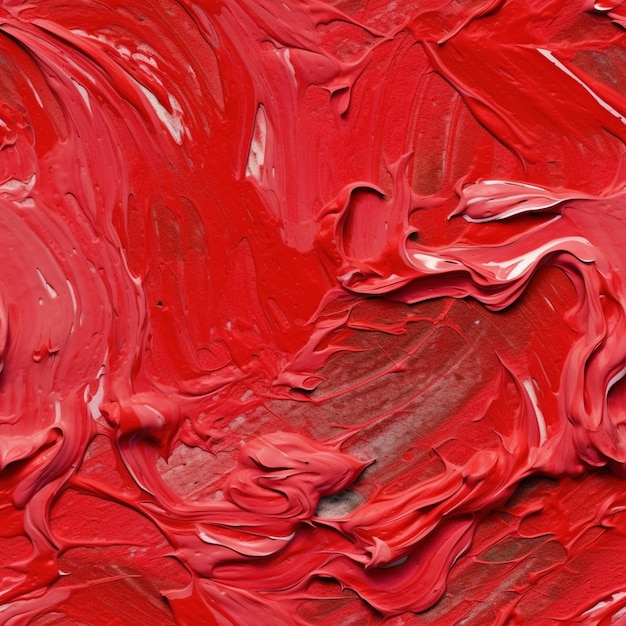 Foto eine nahaufnahme einer roten farbtexturfläche mit einem schwarzen hintergrund