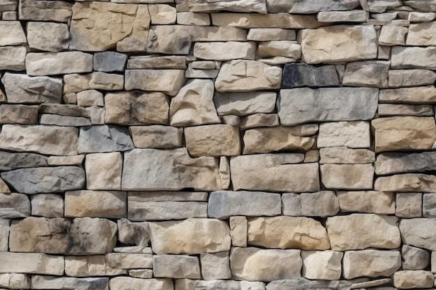 Eine Nahaufnahme einer Steinmauer mit einem Feuerknopf davor