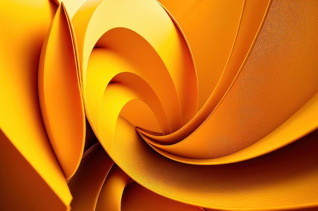 Eine Nahaufnahme eines bunten Stoffes mit einem Muster aus orangefarbenem Stoff.