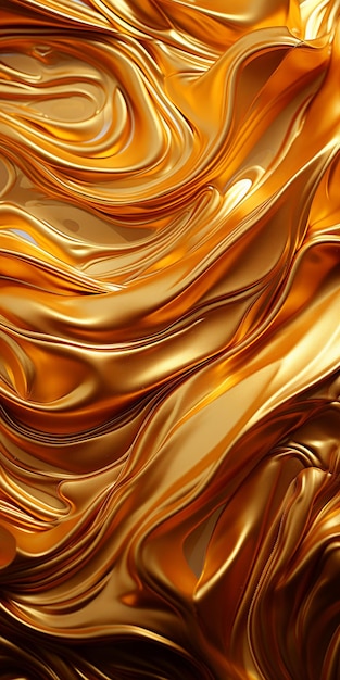 Eine Nahaufnahme eines goldenen und orangefarbenen Hintergrunds