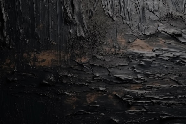Eine Nahaufnahme eines Hintergrunds mit schwarzer Ölstruktur