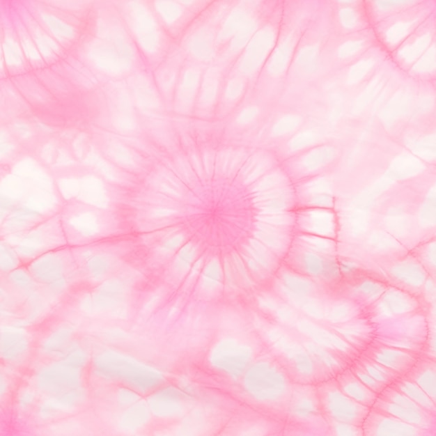 Foto eine nahaufnahme eines rosa tie-dye-hintergrunds mit einem kreisförmigen design
