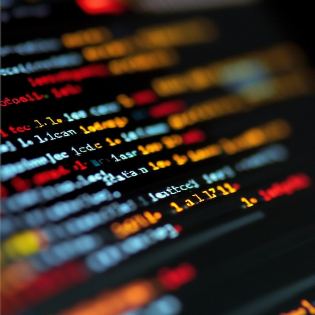 Eine Nahaufnahme von Code-Snippets für verschiedene Programmiersprachen wie Python, JavaScript oder C