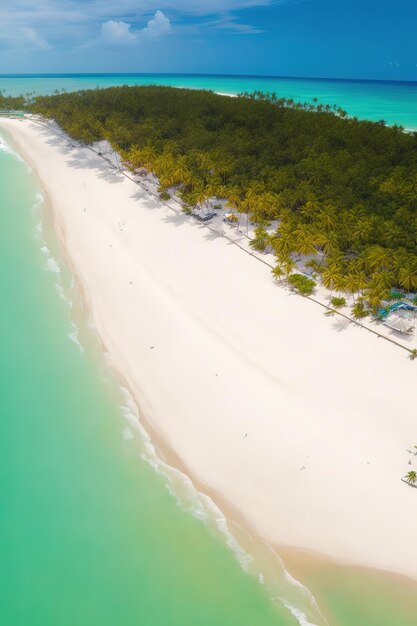 Eine Odyssee aus der Luft - faszinierende Ansichten über die Strandwand der Natur