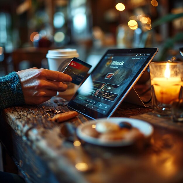 Eine Person arbeitet an einem Laptop