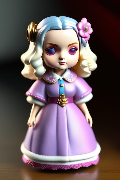 Eine Puppe aus der Serie Die Prinzessin des Hauses.
