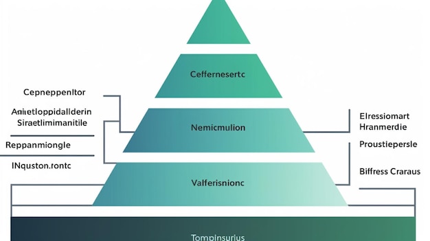 Foto eine pyramide mit der aufschrift „tetranside“ darauf