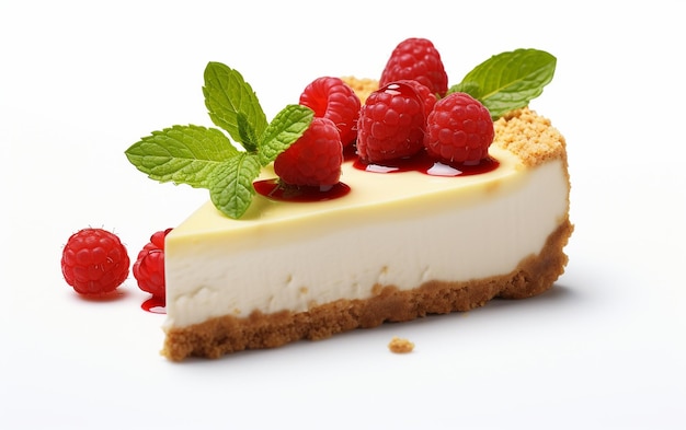 Eine realistische 8K-Ansicht des kulinarischen Vergnügens The Cheesecake