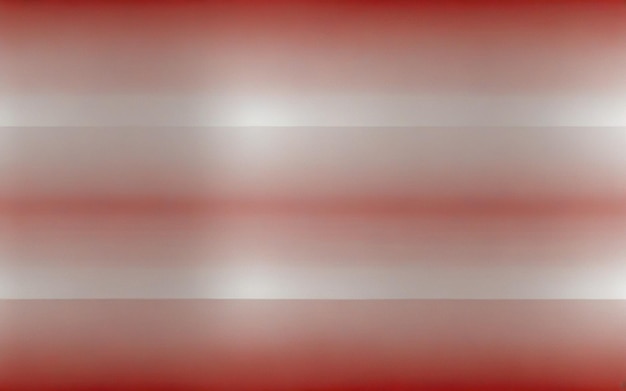 eine rot-weiße gestreifte Flagge spiegelt sich in einem Glasfenster wider