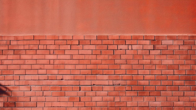 Eine rote Backsteinmauer mit einem weißen Schild mit der Aufschrift „Ziegel“.