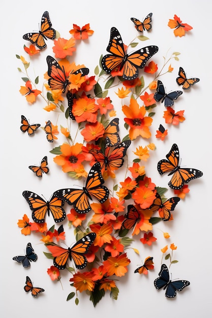 eine Sammlung von Schmetterlingen aus der Sammlung von Person