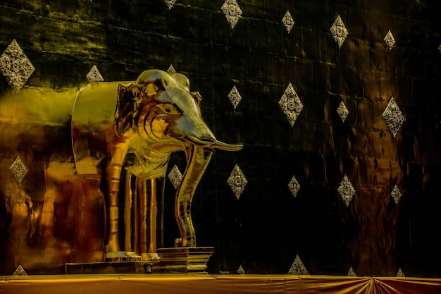 Eine schöne Aussicht auf den buddhistischen Tempel in Chiang Mai Thailand