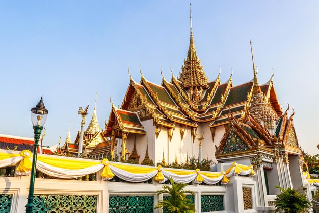 Eine schöne Aussicht auf den Grand Palace in Bangkok Thailand