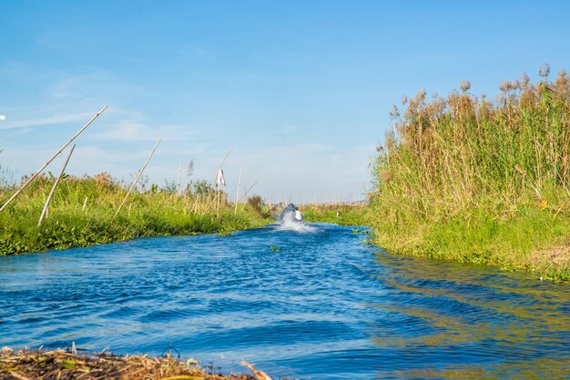 Eine schöne Aussicht auf den Inle-See in Myanmar