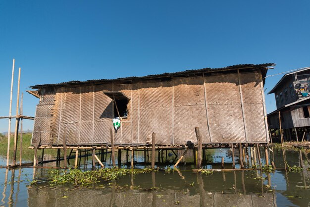 Eine schöne Aussicht auf den Inle-See in Myanmar