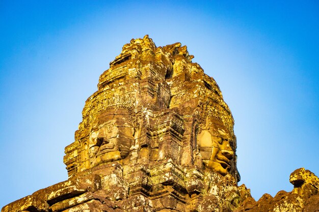 Eine schöne Aussicht auf den Tempel Angkor Wat in Siem Reap, Kambodscha