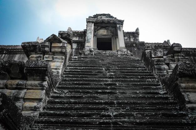 Eine schöne Aussicht auf den Tempel Angkor Wat in Siem Reap, Kambodscha