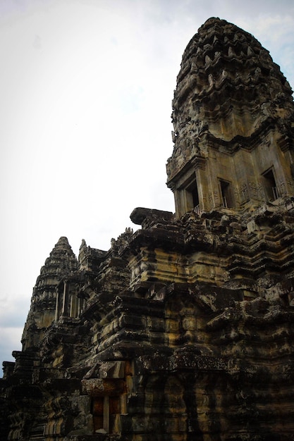 Eine schöne Aussicht auf den Tempel Angkor Wat in Siem Reap, Kambodscha