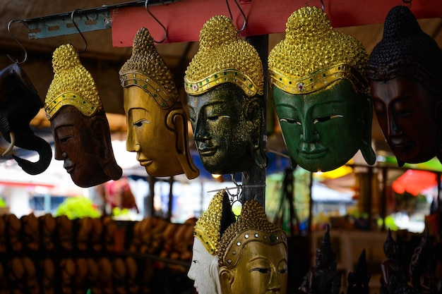 Eine schöne Aussicht auf den Tempel Wat Arun in Bangkok Thailand