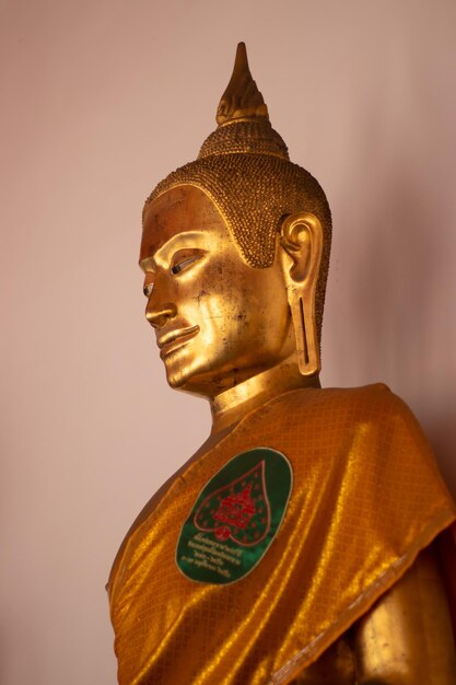 Eine schöne Aussicht auf den Tempel Wat Pho in Bangkok Thailand