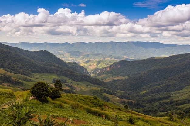 Eine schöne Landschaft der Provinz Chiang Rai, Thailand