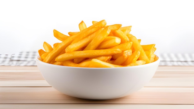 eine Schüssel Pommes Frites