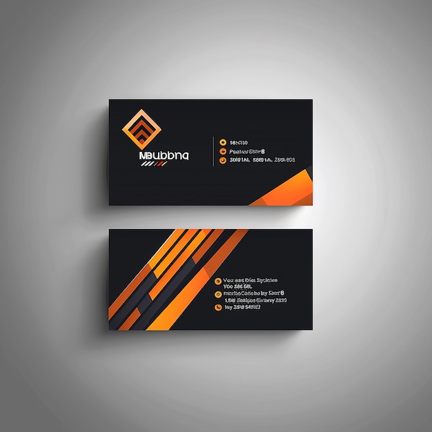 eine schwarz-orangefarbene Schachtel mit dem Firmenlogo