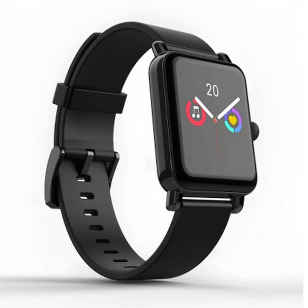 eine Smart-Uhr mit dem Wort no quote auf dem Bildschirm