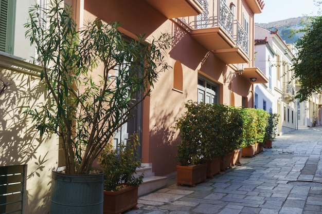 Eine Straße in der Altstadt von Chania