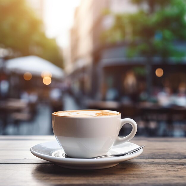 Foto eine tasse kaffee