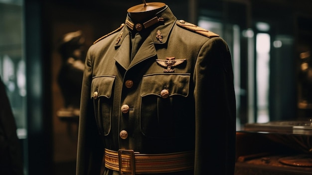 Eine Uniform aus dem Heer der Luftwaffe