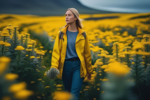 Eine verträumte Reise durch die düsteren Yellow Jacket-Blumenfelder Islands