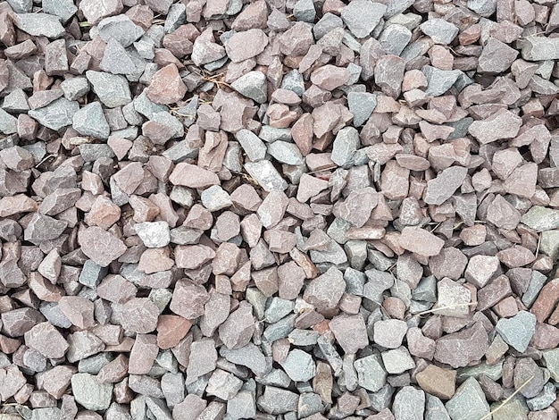 Eine vollständige Aufnahme von Felsen