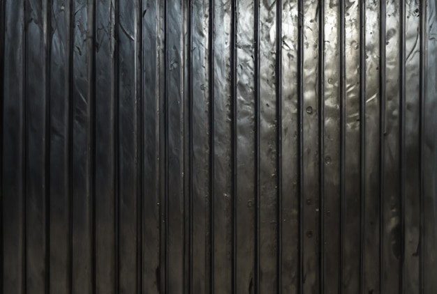 Eine Wand mit einem Metallrahmen, auf dem "Grung" steht.