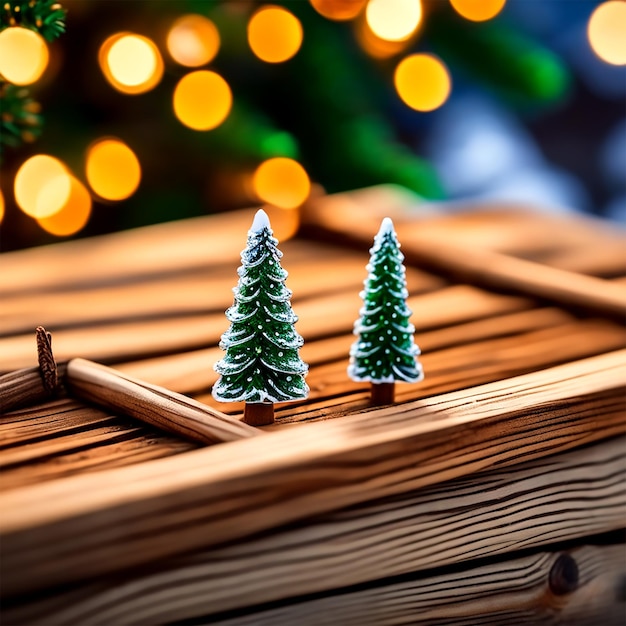 Eine Weihnachtsbaumfarm mit einem rustikalen Holzschild und einem Zaun im Hintergrund HD UHD 4k Fine Line