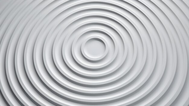 Eine weiße Spirale mit einem Kreis in der Mitte.