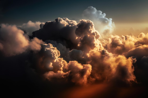 Eine Wolke, auf der das Wort Cloud steht